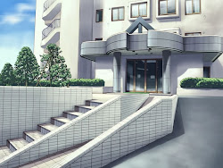 background anime backgrounds building scenery episode landscape interactive animation